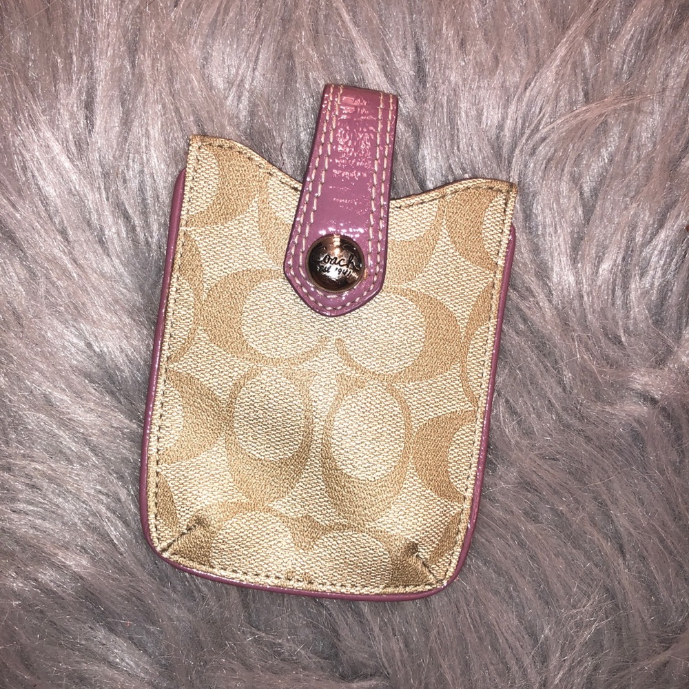 Coach card holder